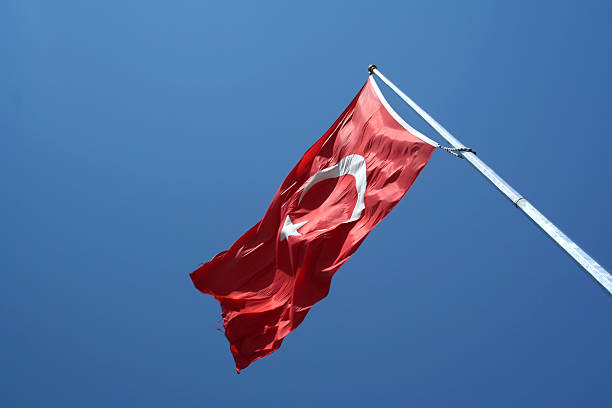istock National flag of Turkey 90159590