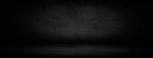 istock Black, dark and gray abstract  cement wall and studio room gradient background 901599096