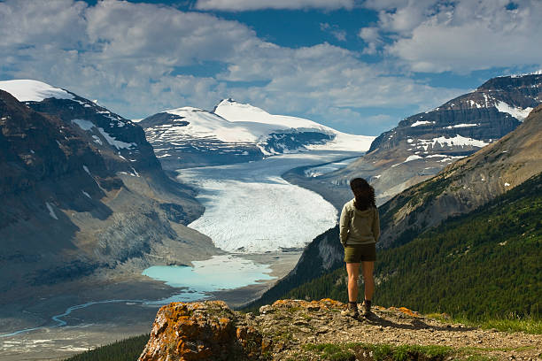 istock Gazing Out at the Glacier 90160513