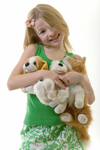 istock little girl with her friends 90160675