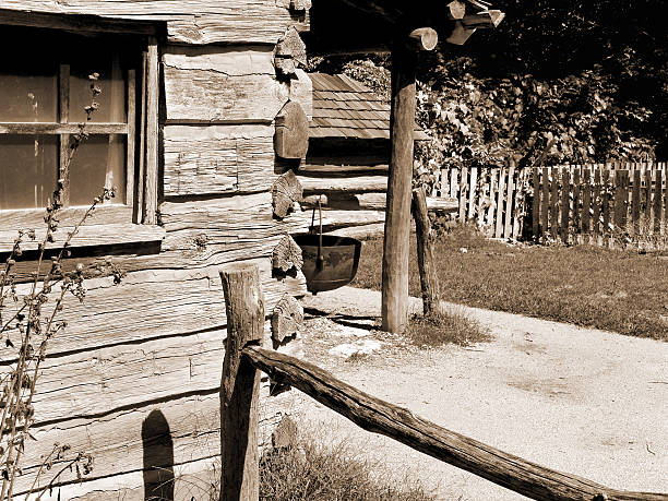istock Old Cabin - Sepia Toned 90160918