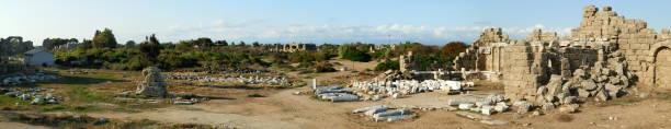 istock Perge historical roman column gate 901609850