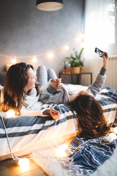 istock Teen girls having fun 901612314