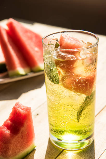 istock Mojito watermelon in a summer day 901614948
