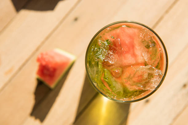 istock Mojito watermelon on a hot summer day 901614954