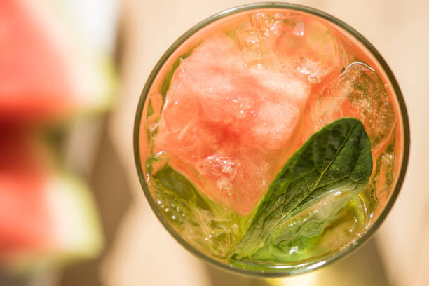 istock Watermelon cocktail on a hot summer day 901615020