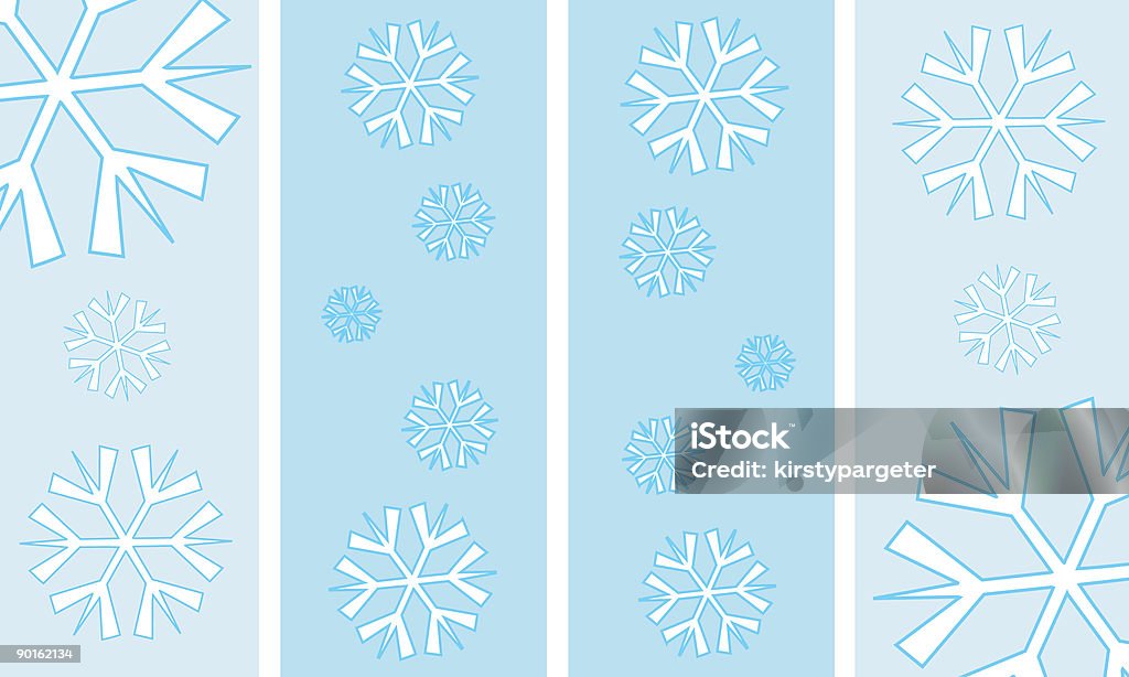 Neve-vettoriale retrò - Illustrazione stock royalty-free di Astratto