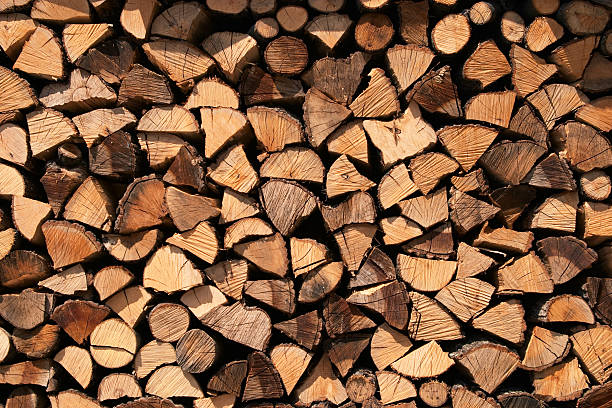 istock Firewood stock for the winter 90162633