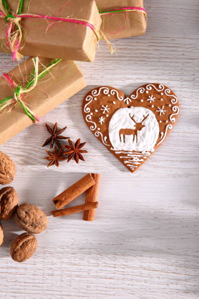istock Nothing more wonderful than a gingerbread ornament served for Christmas. 901630456