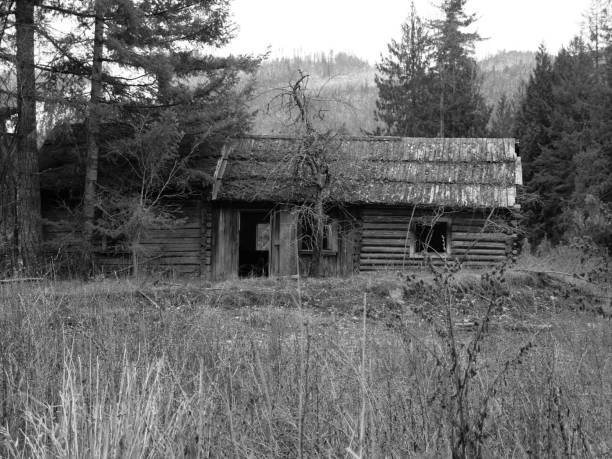 Barn in Port Alberni on Vancouver Island.