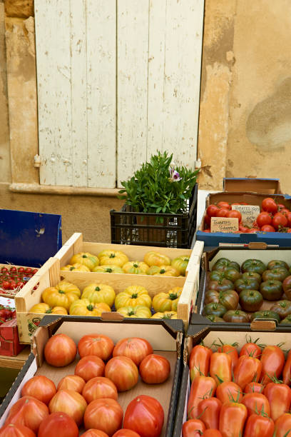 istock Stall with fresh vegetables and fruit 901634328