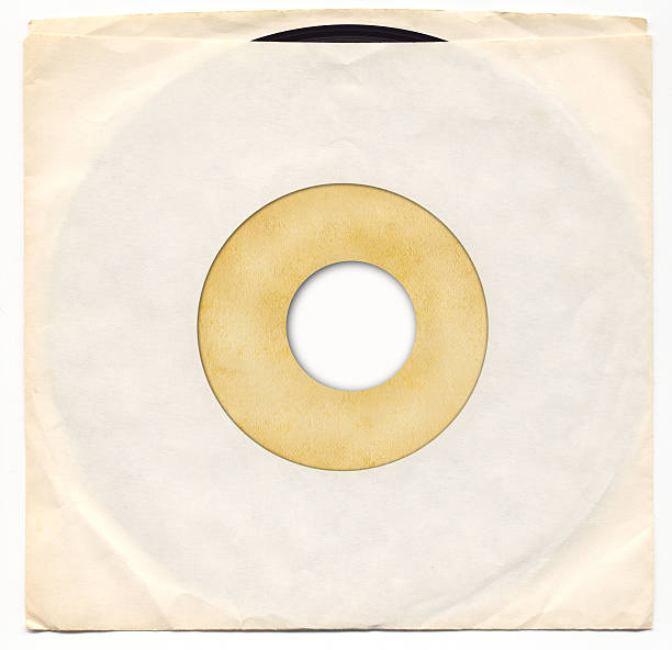 istock 45rpm Vinyl Record in Sleeve 90163536