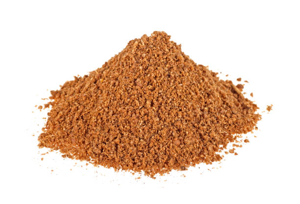 istock Heap of coriander powder on a white background 901642764