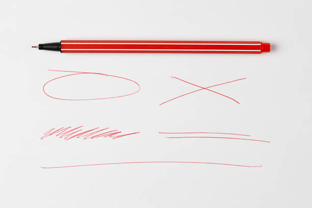 Picture of a red marker.