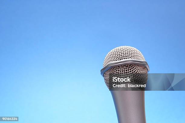 Microphone Stock Photo - Download Image Now - Keynote Speech, Announcement Message, Audio Equipment