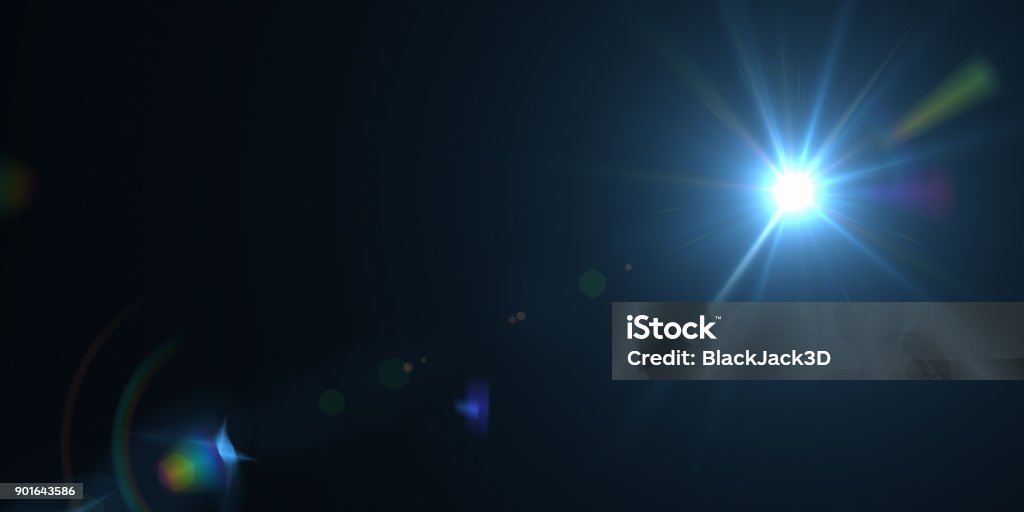 Modello di luce - Foto stock royalty-free di Riflesso sull'obiettivo