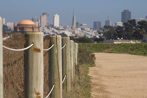 Jogging track stock photo