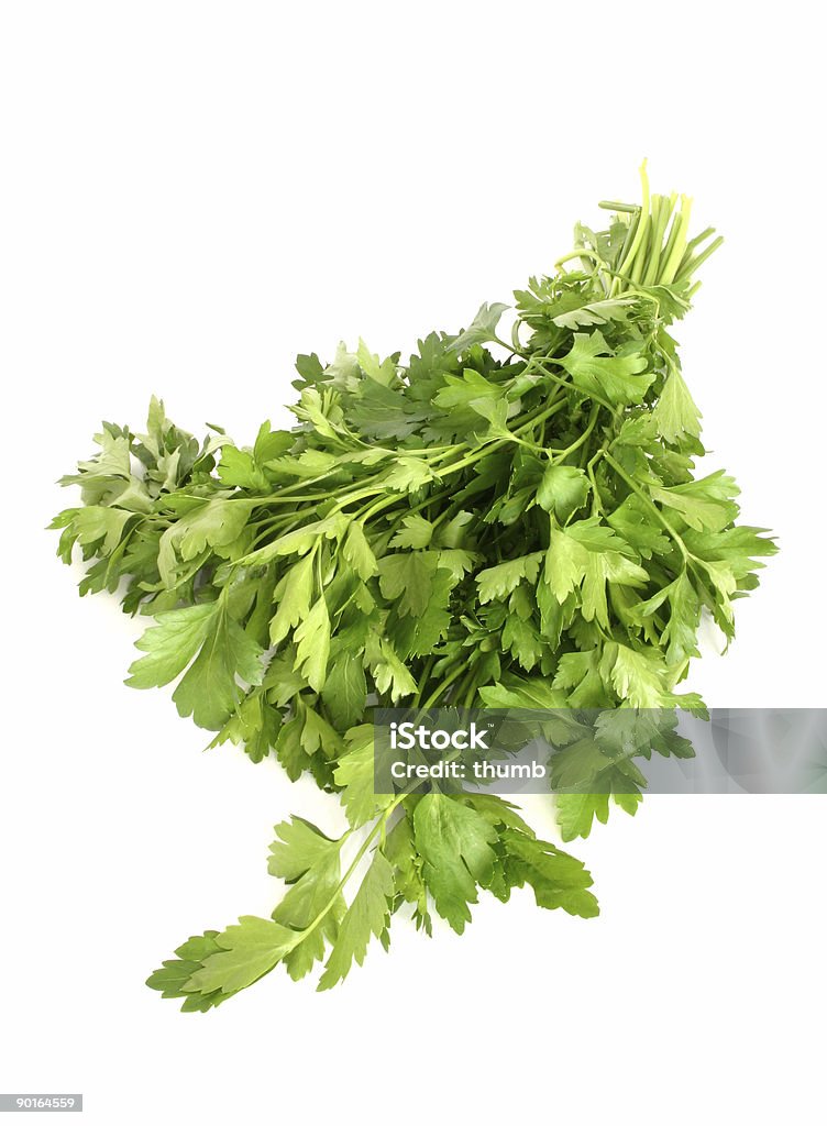 parsley isolated parsley isolated, see also: Bunch Stock Photo