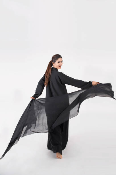 istock arab female in traditional dress dancing 901662084