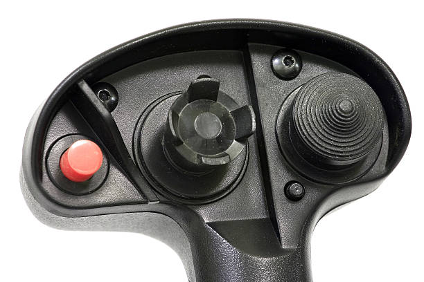 istock Joystick Detail Isolated 90166335
