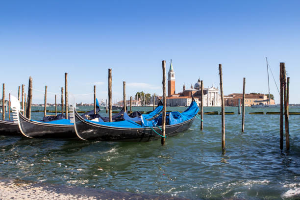 istock Gondolas in Grand Channel, Venice, Italy 901664328
