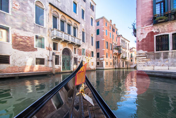 istock Small venetian canal, Venice, Italy 901665332
