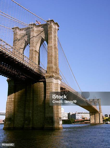 Photo libre de droit de Pont De Brooklyn banque d'images et plus d'images libres de droit de Brique - Brique, Brooklyn - New York, Centre-ville