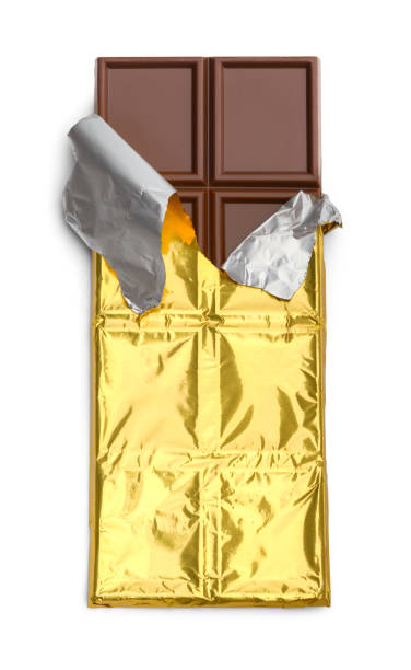 cioccolato aperto - gold carbohydrate food food and drink foto e immagini stock