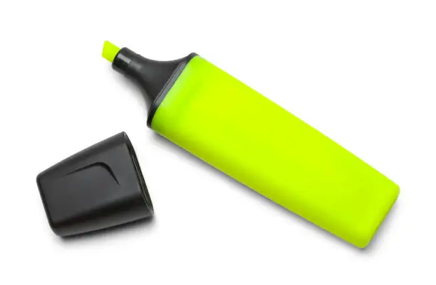 Photo of Open Yellow Highlighter