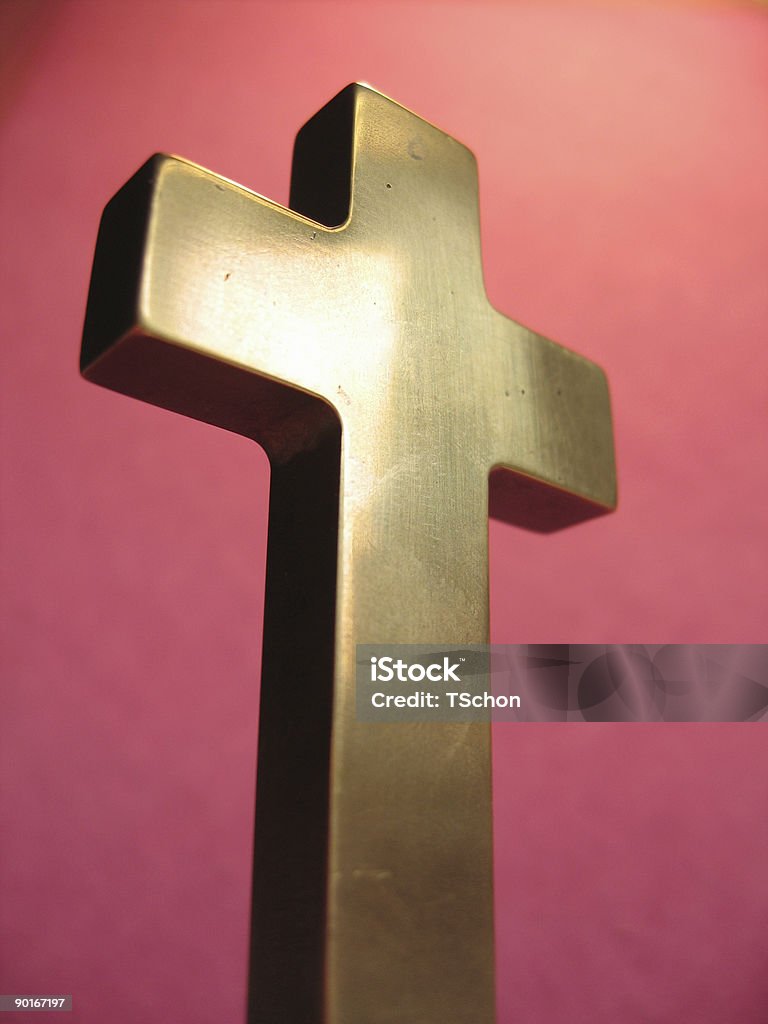 golden cross - Lizenzfrei Anzünden Stock-Foto