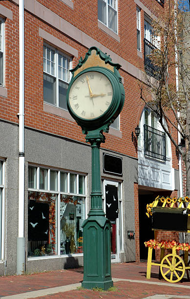 Salem clock stock photo