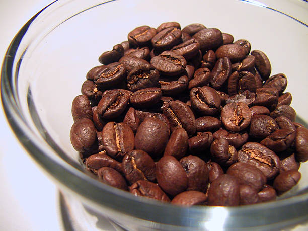 Medium Roast Coffee Beans stock photo