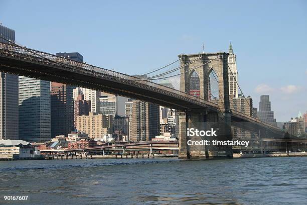 Photo libre de droit de Pont De New York banque d'images et plus d'images libres de droit de Brooklyn - New York - Brooklyn - New York, Eau, Fleuve et rivière