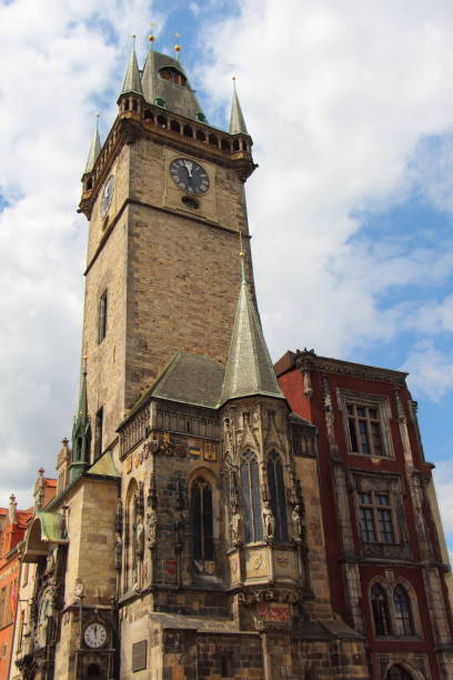 istock Ancient town hall and astronomical clock in Prague 901686690