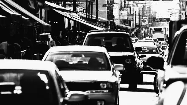 Photo of City traffic - 9th Street Italian Market, Philadelphia