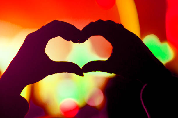 Hands shaping a heart symbol