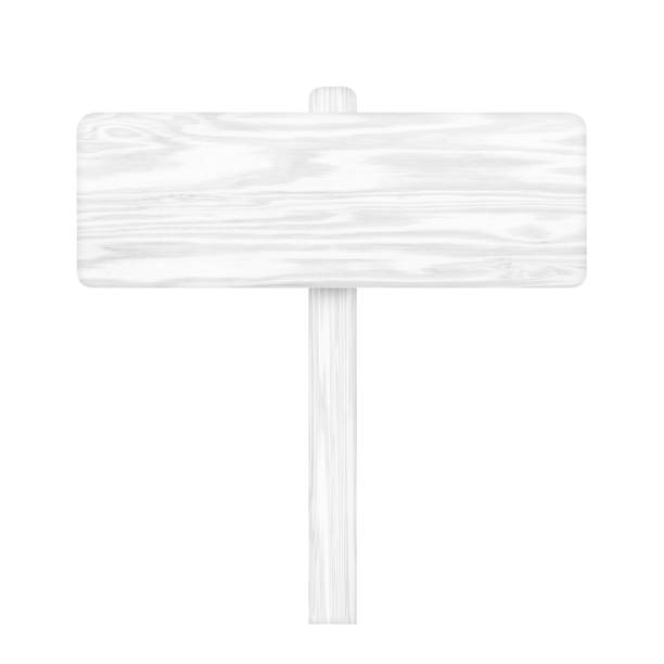 istock Wooden sign isolated on white  background 901725840