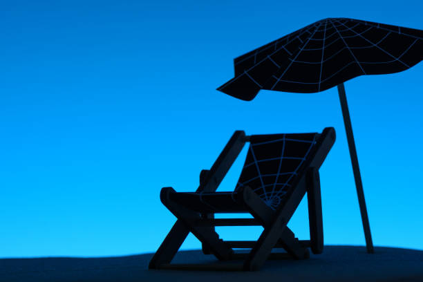 istock Lounge on beach in Halloween 901725976