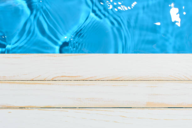 istock Wooden pier and water 901726028