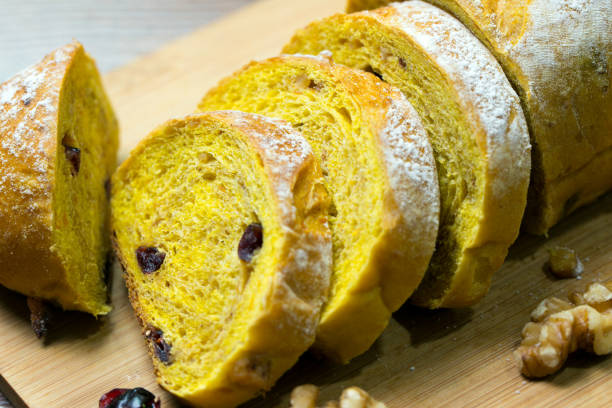 istock Homemade walnut and cranberry bread 901751378