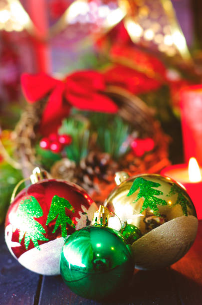 istock New Year's toys for the Christmas tree 901755672