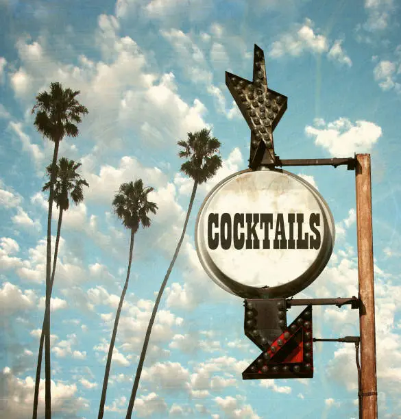 Photo of cocktail sign