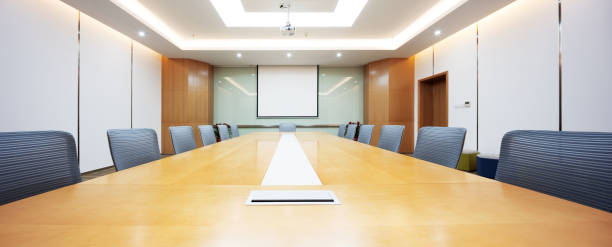 istock interior of modern meeting room 901759382