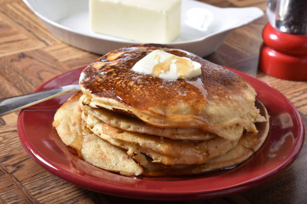 istock Pancakes and butter 901765240
