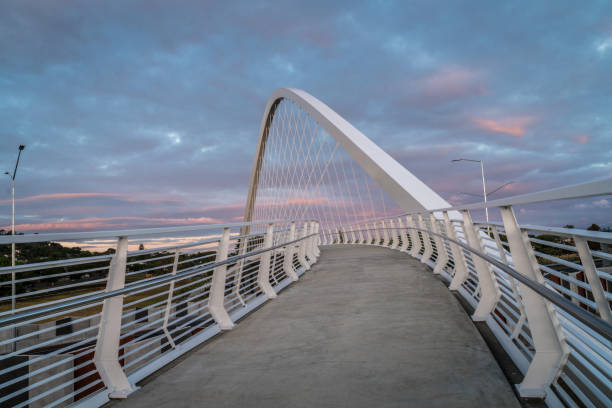 istock Bridge at Hendon Park at Sunset 901769326