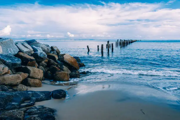 Photo of Beautiful beach at Bridport, Tasmania, Australia.