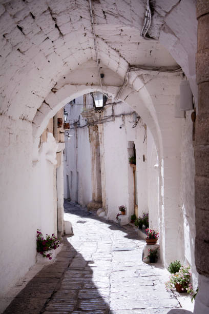 istock The white roads of Ostuni 901776744