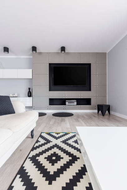 istock Stylish living room 901789150