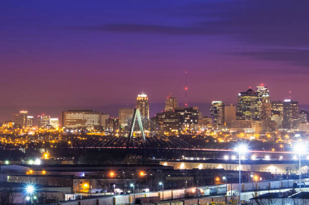 istock Kansas City Skyline with Kit Bond Bridge 901804576