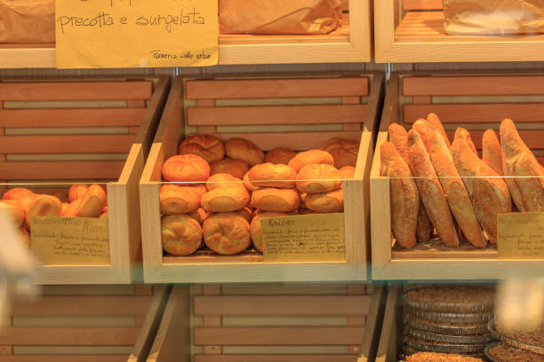 istock Selection of breads on sale 901804694